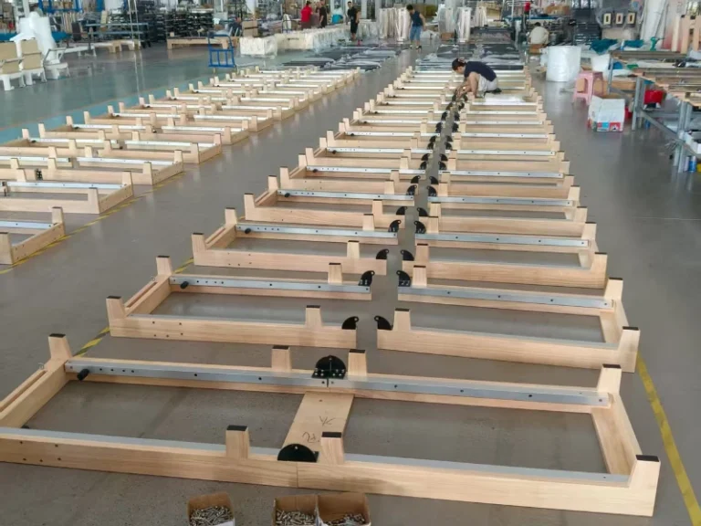 Oak Folding Pilates Machine factory